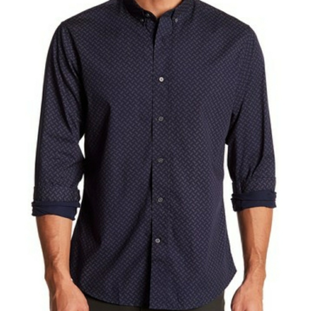 Brand new Slate & Stone Mens printed dress shirt i